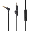 kwmobile Headphone Cable for Bose QuietComfort 15 - Replacement Cable 150 cm Microphone Volume Control - 3.5mm Jack