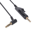 kwmobile Headphone Cable for Bose QuietComfort 15 - Replacement Cable 150 cm Microphone Volume Control - 3.5mm Jack