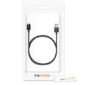 kwmobile compatible with Polar M430 USB Charging Cable Charger for Smart Watch Fitness Tracker Replacement Cable