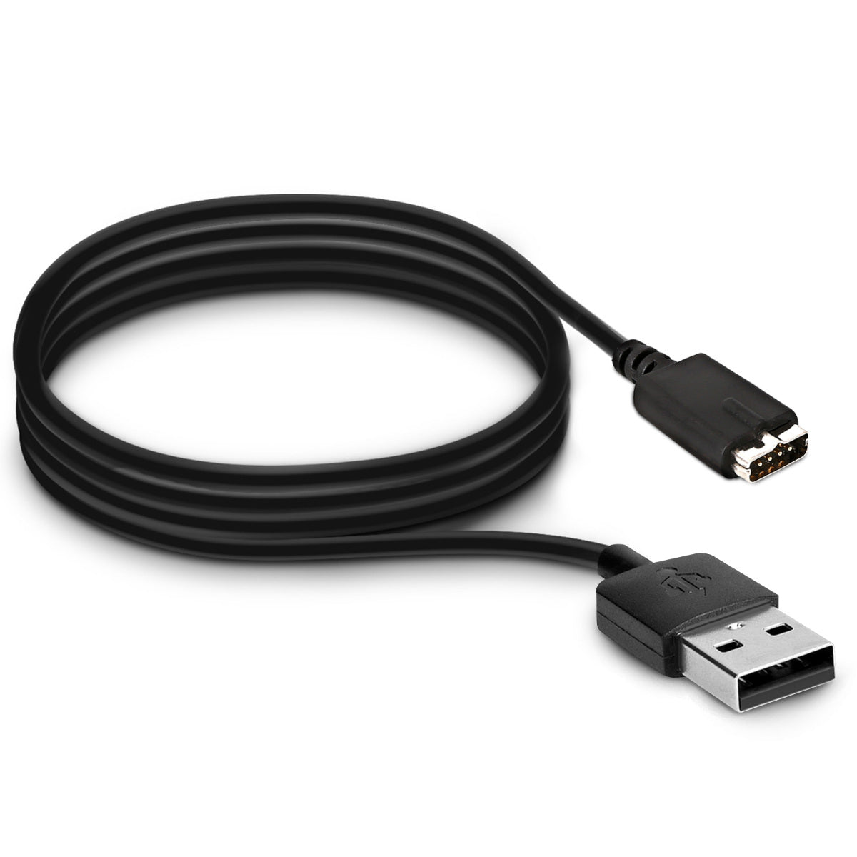 kwmobile compatible with Polar M430 USB Charging Cable Charger for Smart Watch Fitness Tracker Replacement Cable