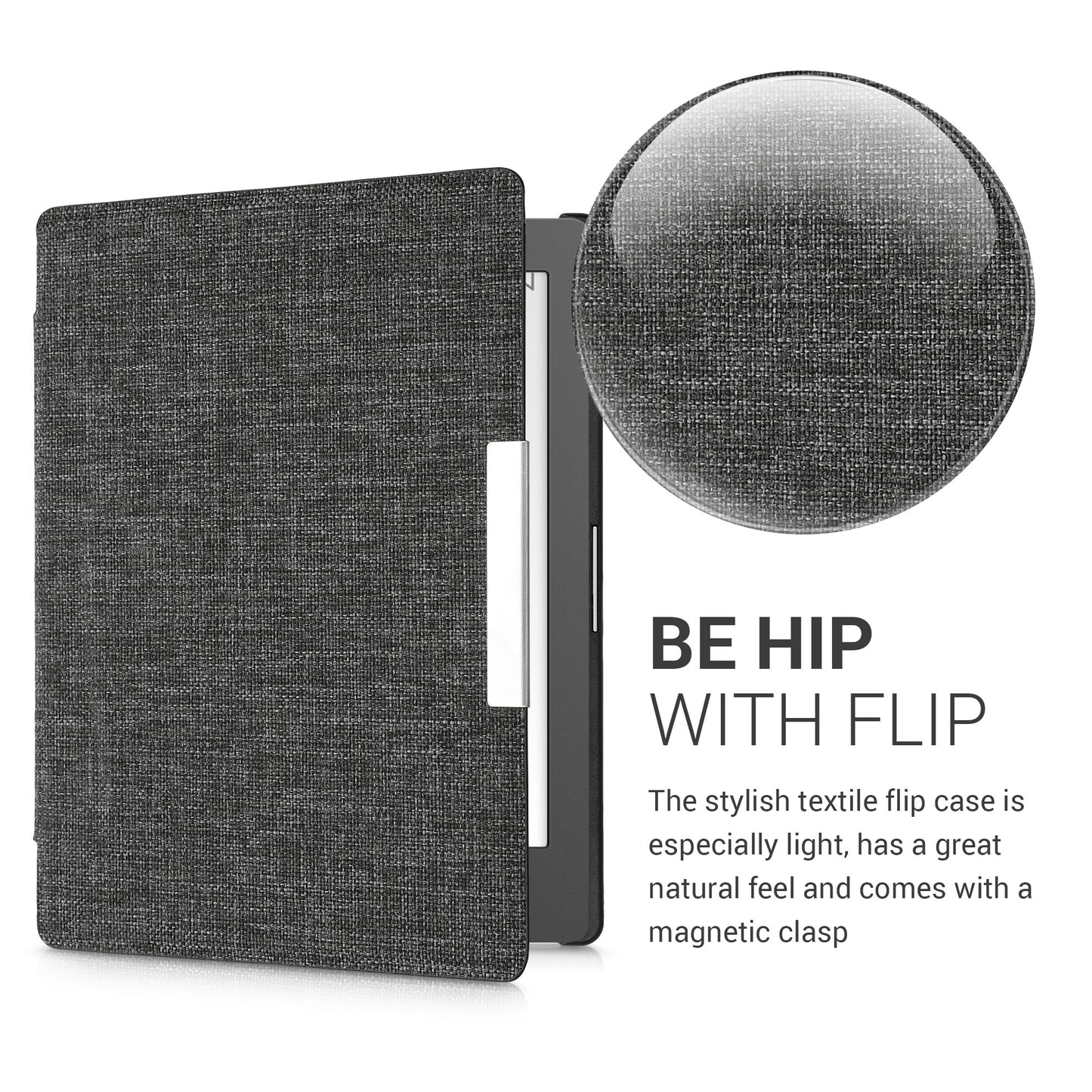 kwmobile Case Compatible with Kobo Aura Edition 1 eReader Protective Cover Case