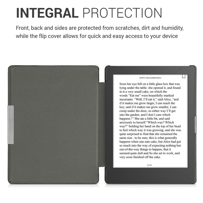 kwmobile Case Compatible with Kobo Aura Edition 1 eReader Protective Cover Case