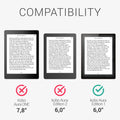 kwmobile Case Compatible with Kobo Aura Edition 1 eReader Protective Cover Case