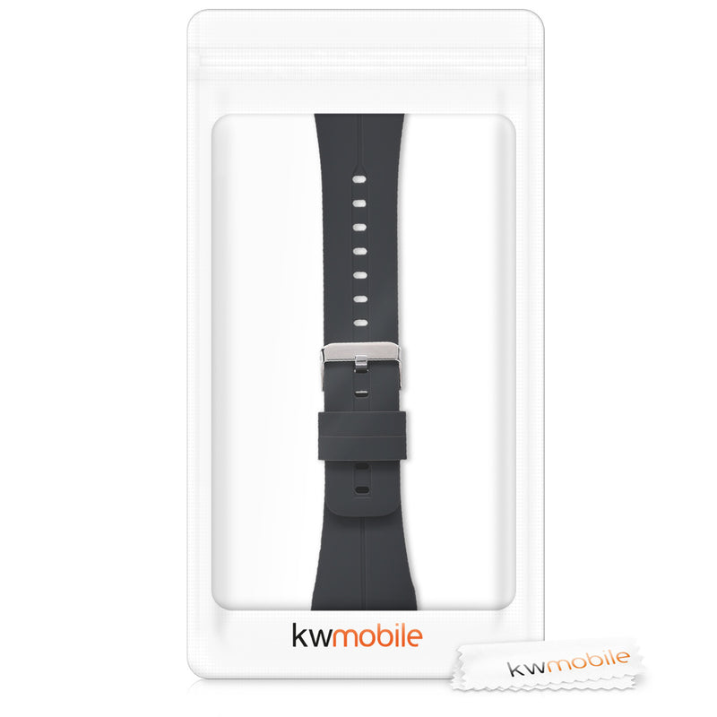 kwmobile Silicone Watch Strap for Polar M400 / M430 Wristband Replacement Strap for Fitness Tracker Smartwatch
