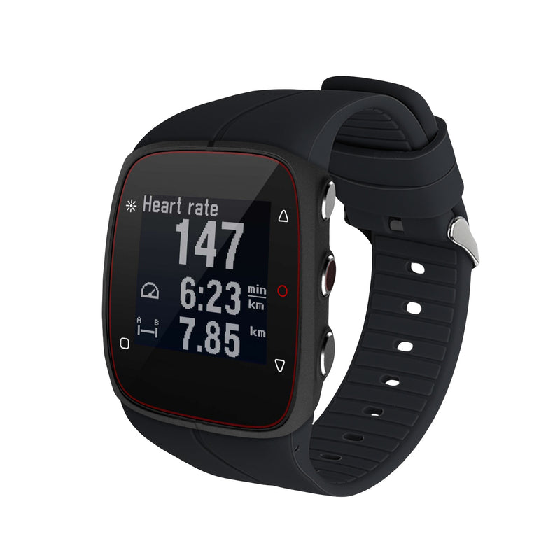 kwmobile Silicone Watch Strap for Polar M400 / M430 Wristband Replacement Strap for Fitness Tracker Smartwatch