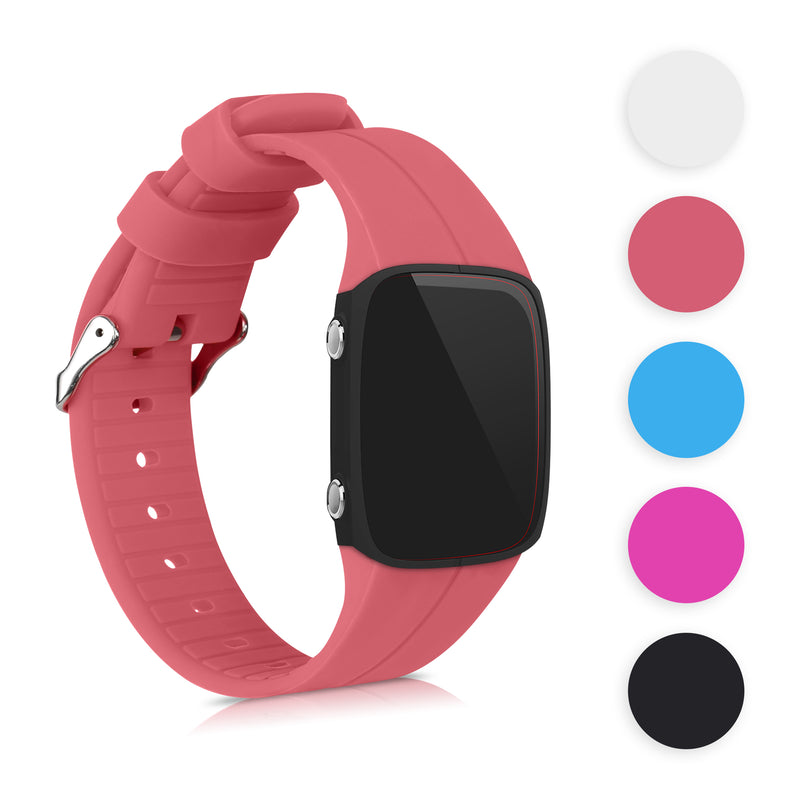 kwmobile Silikon Uhrenarmband für Polar M400 / M430 Armband - Ersatzarmband für Fitnesstracker - Wechselarmband Smartwatch - Anthrazit Anthrazit  
