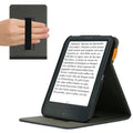 kwmobile Protective Case Compatible with Tolino Shine 2 HD - e-Reader Cover with Loop Stand