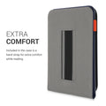 kwmobile Protective Case Compatible with Tolino Shine 2 HD - e-Reader Cover with Loop Stand