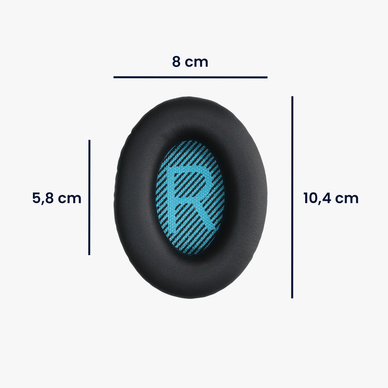 kwmobile Ear Pads for Bose Soundlink Around-Ear Wireless II Earpad Replacement Ear Pads Headphone Replacement Parts Headphone Replacement Cushions Over Ear Headphones