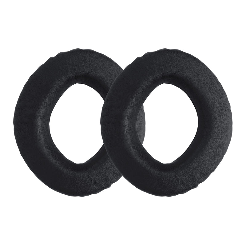 kwmobile 2x Ohr Polster für Sennheiser PX360 / MM550-X / MM450-X Ohrpolster - Ersatz Ohrpolster - Kopfhörer Ersatzteile - Kopfhörer Ersatzpolster für Over Ear Headphones Schwarz  