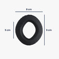kwmobile Ear Pads for Sennheiser PX360 / MM550-X / MM450-X Ear Cushions Replacement Parts Headphone Earpads Over Ear Headphones