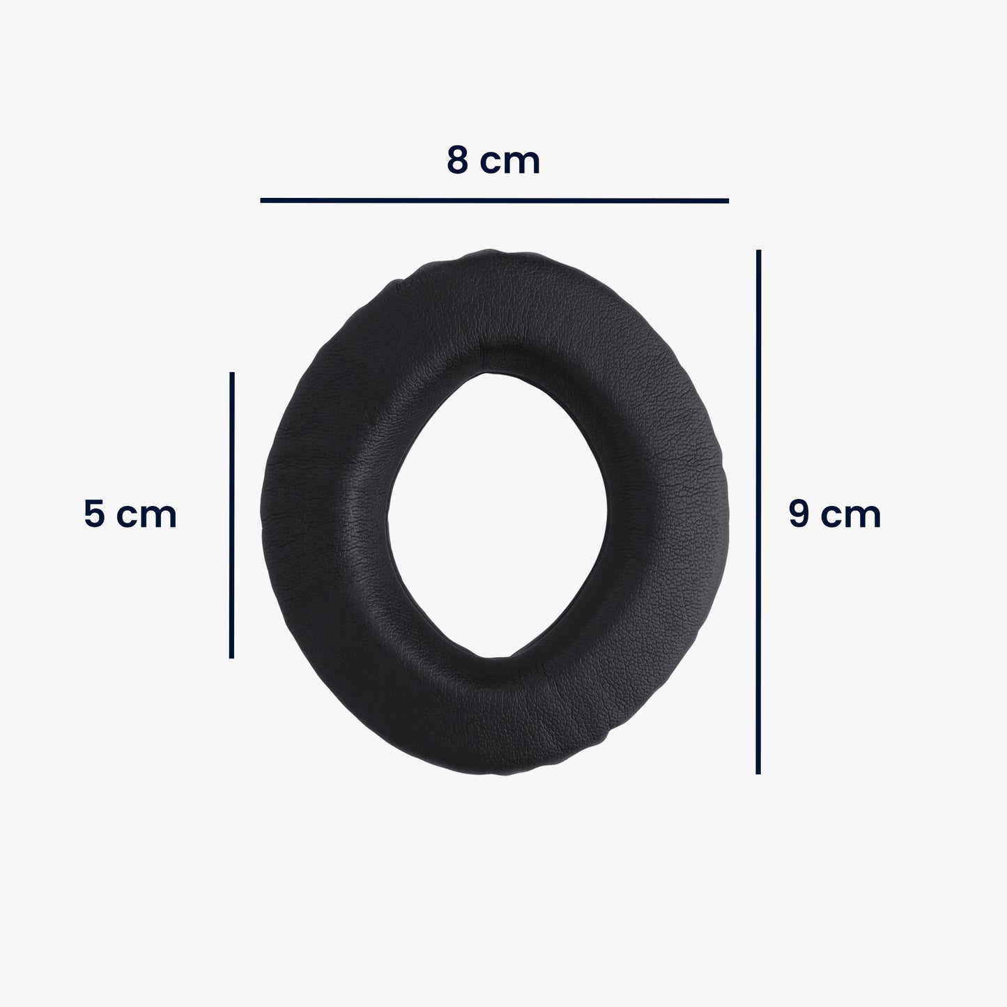 kwmobile Ear Pads for Sennheiser PX360 / MM550-X / MM450-X Ear Cushions Replacement Parts Headphone Earpads Over Ear Headphones