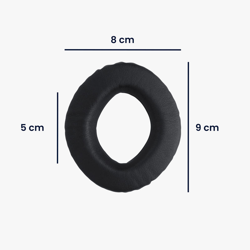 kwmobile Ear Pads for Sennheiser PX360 / MM550-X / MM450-X Ear Cushions Replacement Parts Headphone Earpads Over Ear Headphones