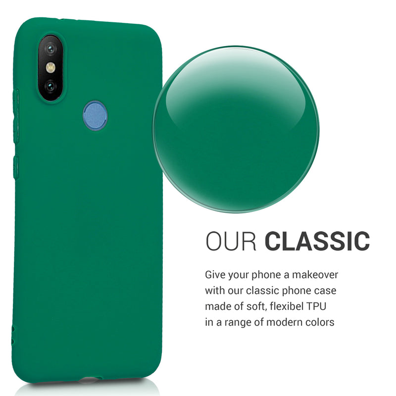 kwmobile Phone Case for Xiaomi Mi 6X / Mi A2 Case - Wireless Charging - Protective Cover