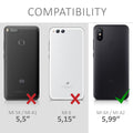 kwmobile Phone Case for Xiaomi Mi 6X / Mi A2 Case - Wireless Charging - Protective Cover