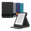 kwmobile Schutzhülle kompatibel mit Kobo Aura Edition 2 - Hülle e-Reader mit Schlaufe Ständer - - Schwarz Schwarz  
