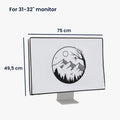 Monitor Dust Cover for 31-32" Monitor