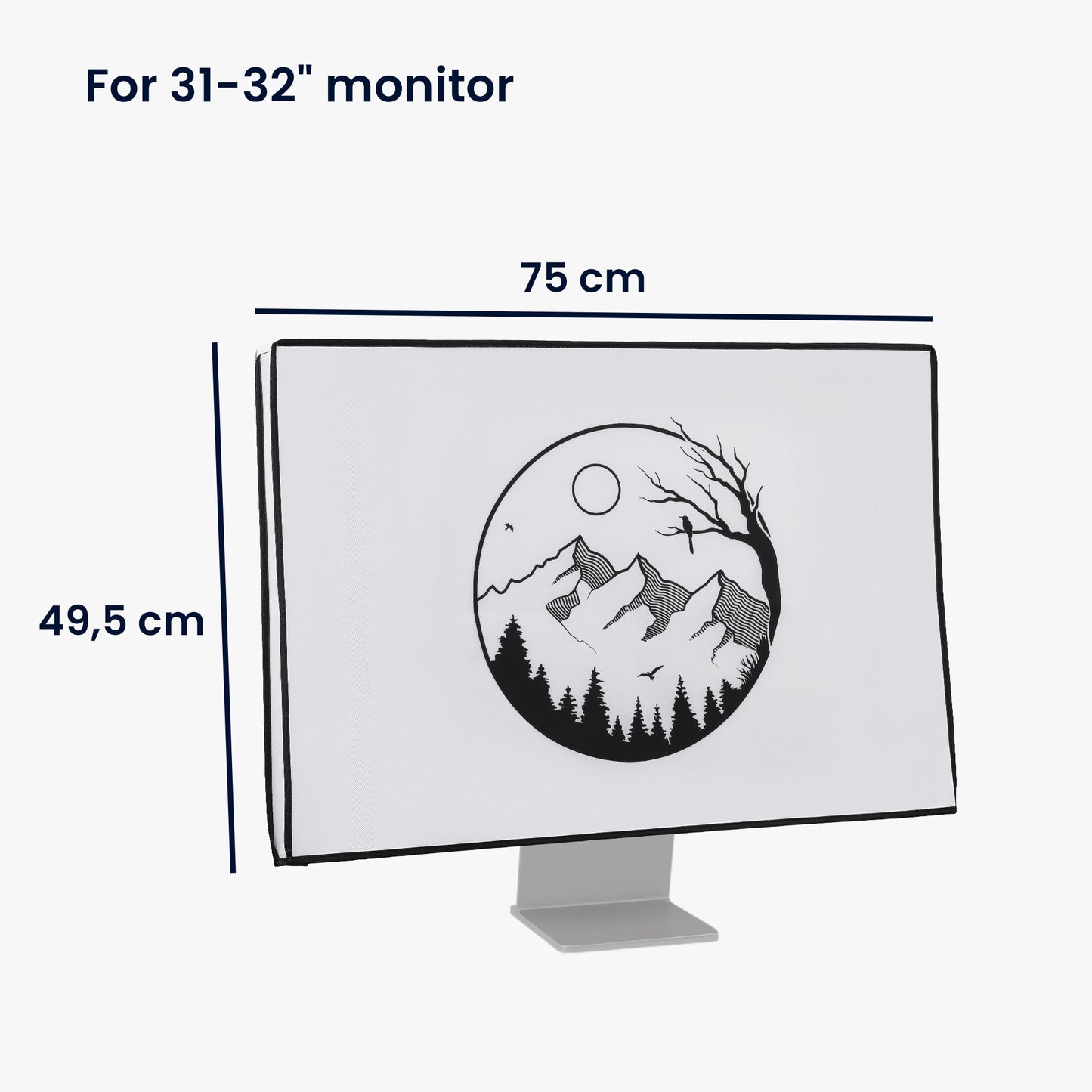 Monitor Dust Cover for 31-32" Monitor