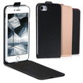 kwmobile Case Compatible with Apple iPhone SE (2022) / iPhone SE (2020) / iPhone 8 / iPhone 7 - Cell Phone Case - Flip Protective Cover