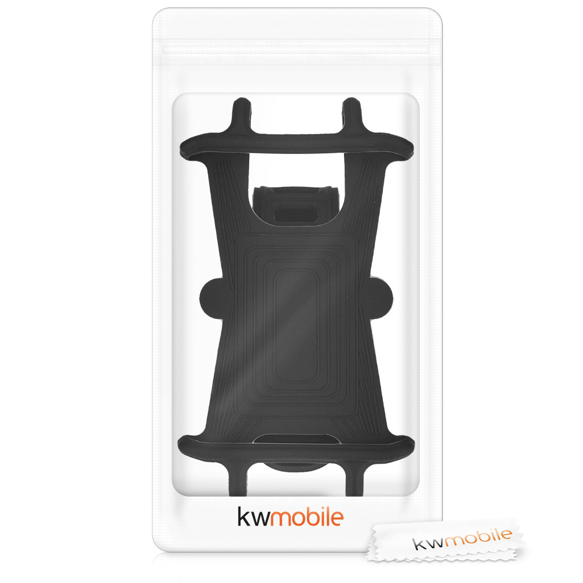 kwmobile Universal Bicycle Phone Holder Bike Mount Phone Holder for all Bicycle Handlebars