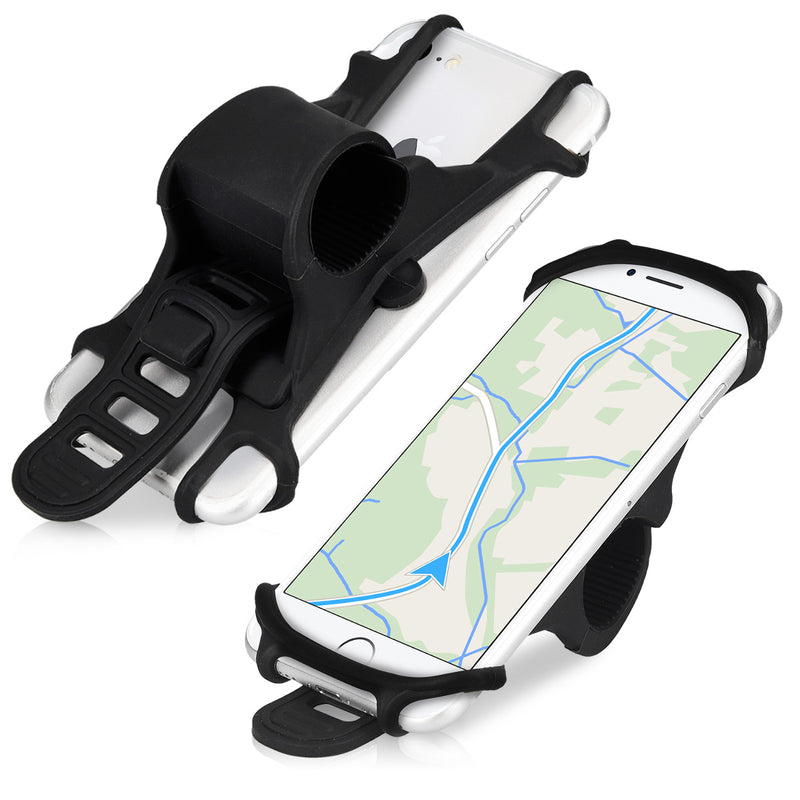 kwmobile Universal Bicycle Phone Holder Bike Mount Phone Holder for all Bicycle Handlebars