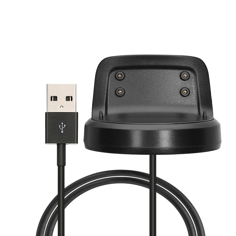 kwmobile USB Cable Charger compatible with Samsung Gear Fit2 / Gear Fit 2 Pro Charging Cable Smart Watch Replacement Cable Fitness Tracker Charging Cable