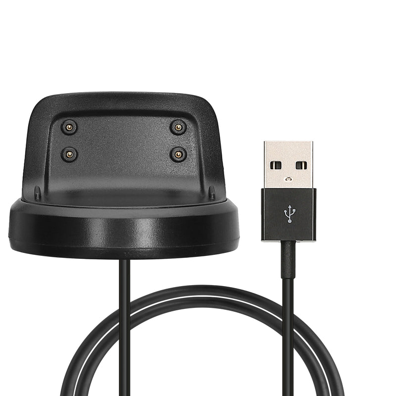 kwmobile USB Cable Charger compatible with Samsung Gear Fit2 / Gear Fit 2 Pro Charging Cable Smart Watch Replacement Cable Fitness Tracker Charging Cable