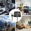 kwmobile USB Cable Charger compatible with Samsung Gear Fit2 / Gear Fit 2 Pro Charging Cable Smart Watch Replacement Cable Fitness Tracker Charging Cable