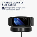 kwmobile USB Cable Charger compatible with Samsung Gear Fit2 / Gear Fit 2 Pro Charging Cable Smart Watch Replacement Cable Fitness Tracker Charging Cable