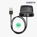 kwmobile USB Cable Charger compatible with Samsung Gear Fit2 / Gear Fit 2 Pro Charging Cable Smart Watch Replacement Cable Fitness Tracker Charging Cable