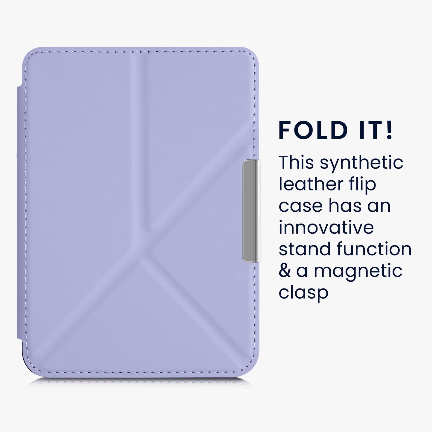 kwmobile Case for Kobo Clara HD eReader Cover with Stand and Auto Sleep Function
