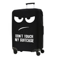 kwmobile Suitcase Cover - Elastic Suitcase Protector with Zipper - Travel Luggage Cover Case
