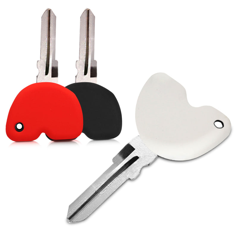 kwmobile Case Compatible with Piaggio Vespa Motorcycle Key - Scooter Key Protective Cover