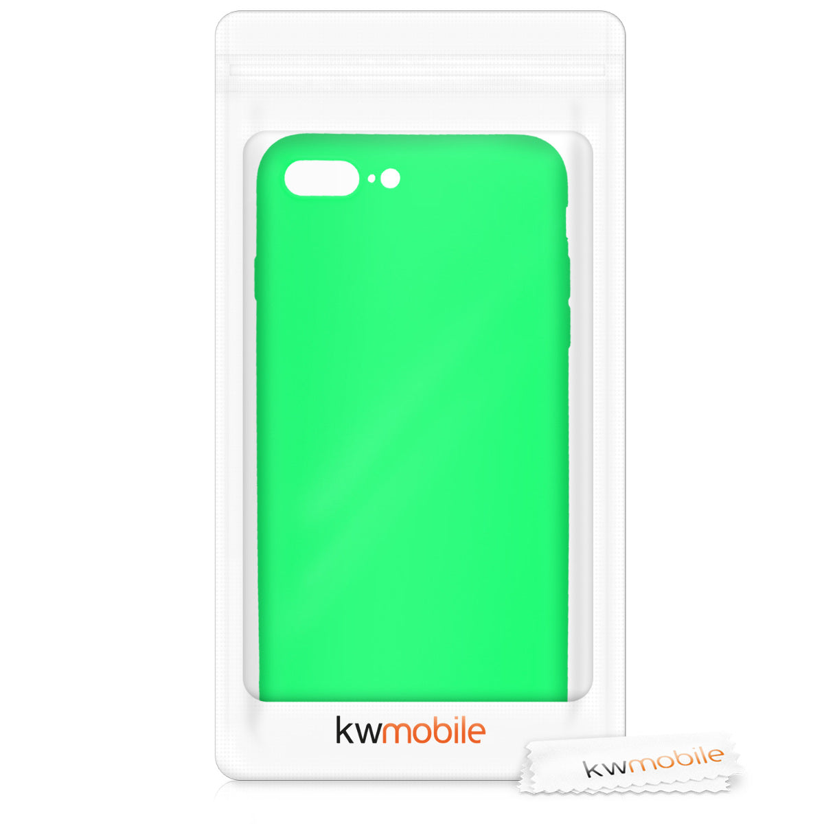 kwmobile Phone Case for Apple iPhone 7 Plus / iPhone 8 Plus Case - Wireless Charging - Protective Cover