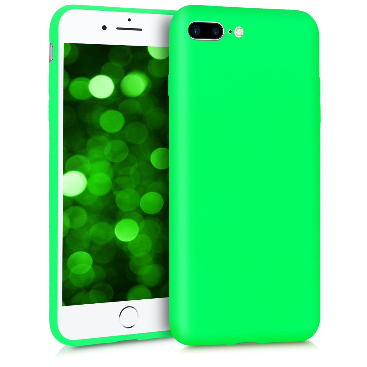 kwmobile Phone Case for Apple iPhone 7 Plus / iPhone 8 Plus Case - Wireless Charging - Protective Cover