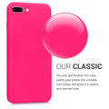 kwmobile Phone Case for Apple iPhone 7 Plus / iPhone 8 Plus Case - Wireless Charging - Protective Cover