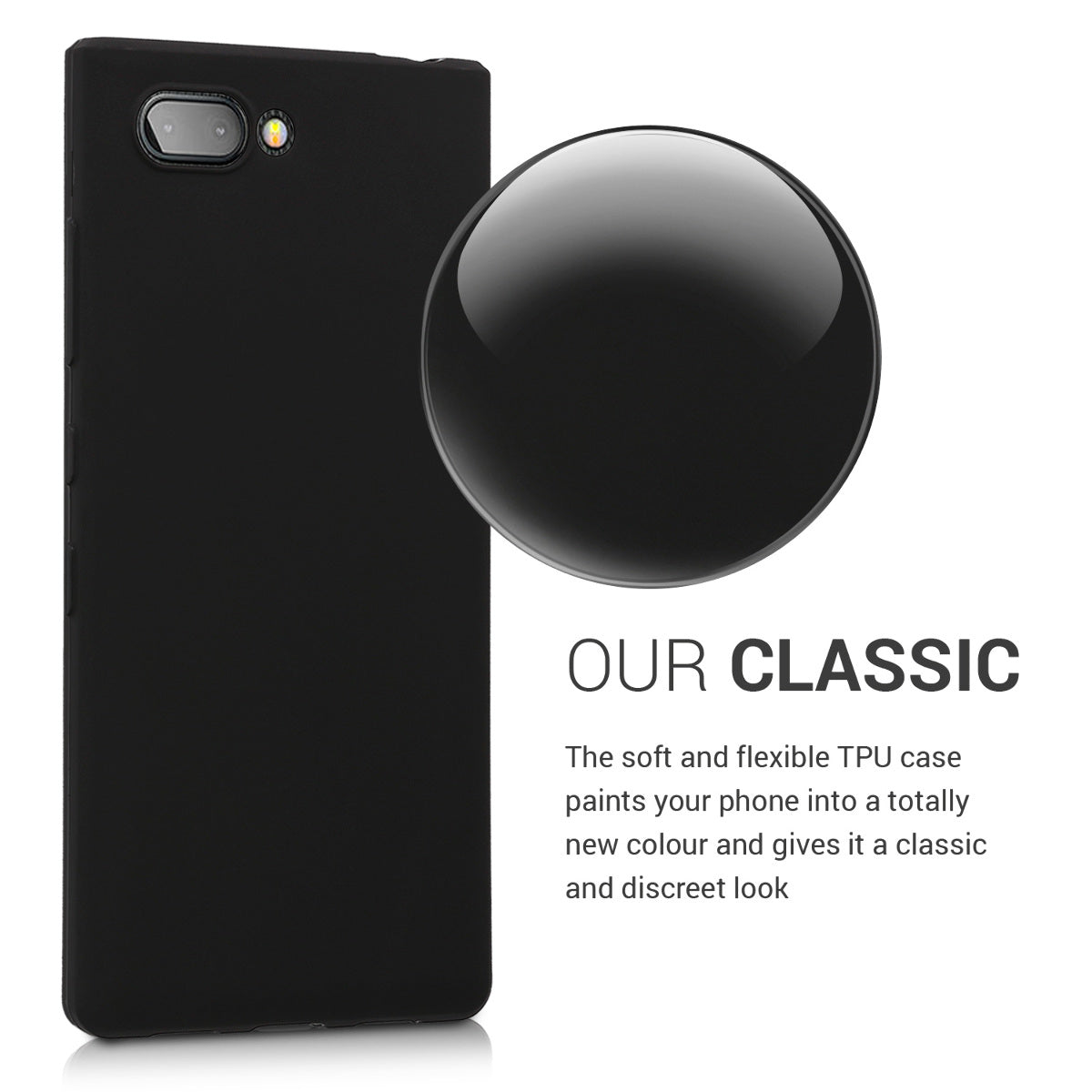 kwmobile Cell Phone Case for Blackberry KEYtwo (Key2) Protective Cover