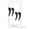 kwmobile Anti-Slip Temple Tips Set - 4x L Ear Hooks for Glasses - Sport Temple Ends Ear Hooks