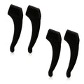 kwmobile Anti-Slip Temple Tips Set - 4x L Ear Hooks for Glasses - Sport Temple Ends Ear Hooks