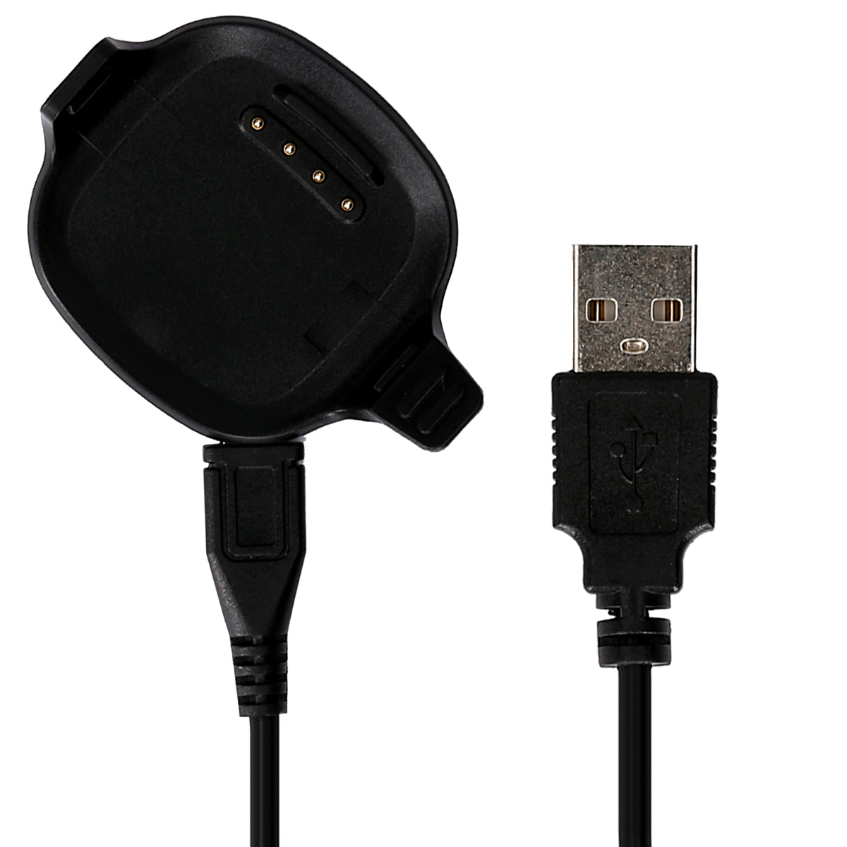 kwmobile USB Cable Charger compatible with Garmin Forerunner 10 / 15 Charging Cable Smart Watch Replacement Cable Fitness Tracker Charger Cable