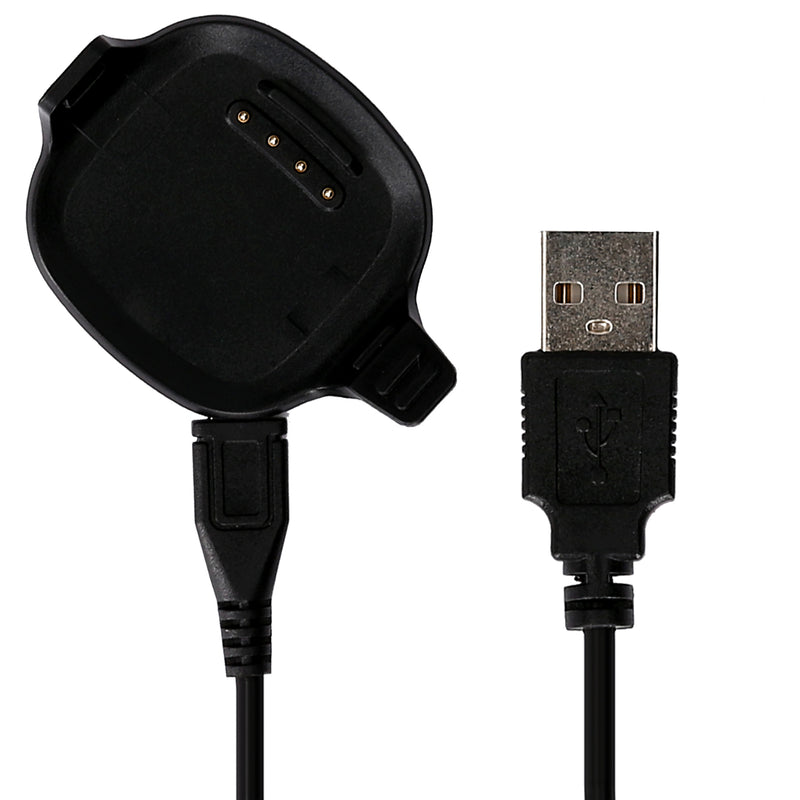 kwmobile USB Cable Charger compatible with Garmin Forerunner 10 / 15 Charging Cable Smart Watch Replacement Cable Fitness Tracker Charger Cable
