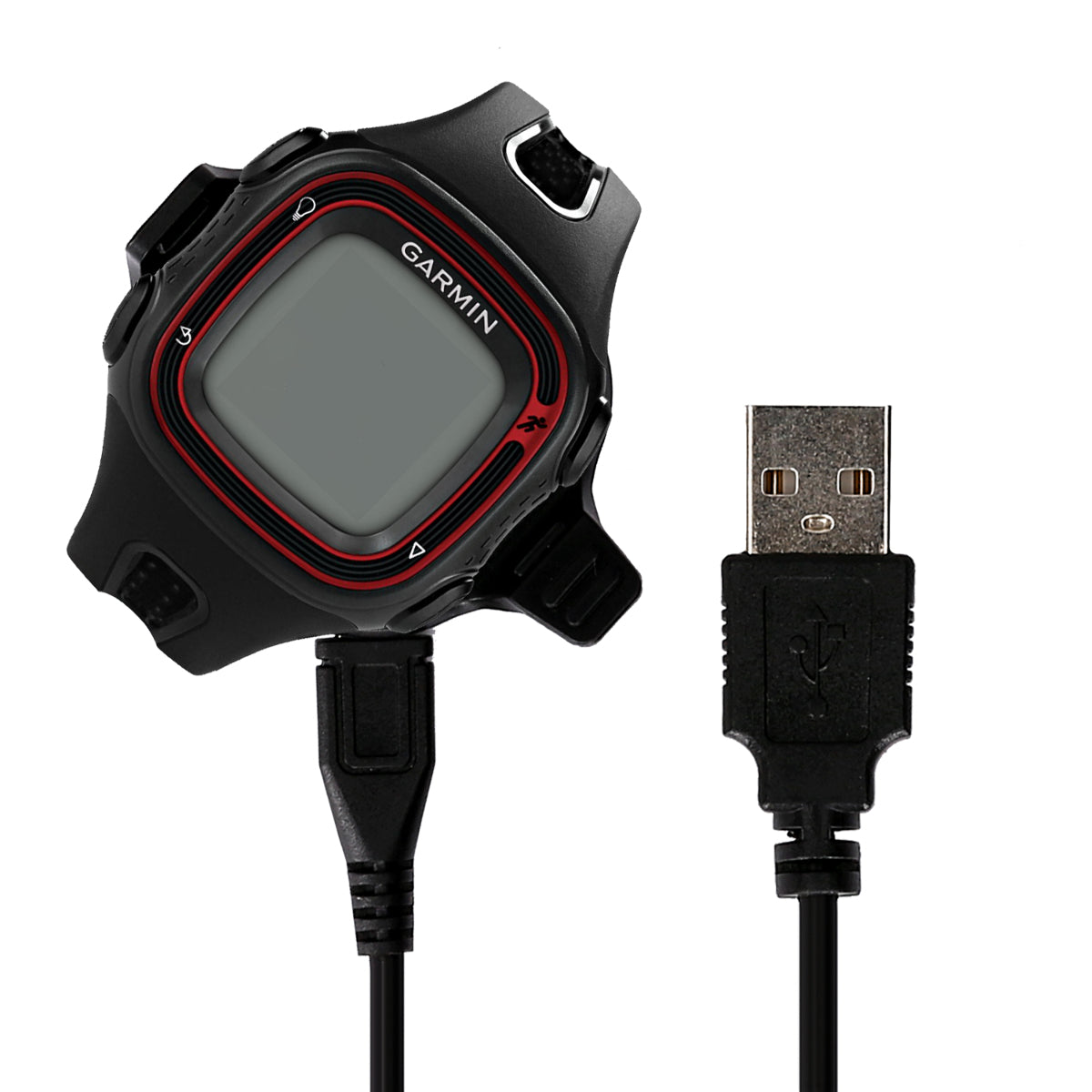 kwmobile USB Cable Charger compatible with Garmin Forerunner 10 / 15 Charging Cable Smart Watch Replacement Cable Fitness Tracker Charger Cable