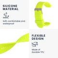 kwmobile Silicone Watch Strap for Garmin Forerunner 25 Wristband Replacement Strap for Fitness Tracker Replacement Band Smartwatch