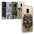 kwmobile Case Compatible with Samsung Galaxy A8 (2018) - Transparent Silicone Cover