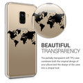 kwmobile Case Compatible with Samsung Galaxy A8 (2018) - Transparent Silicone Cover