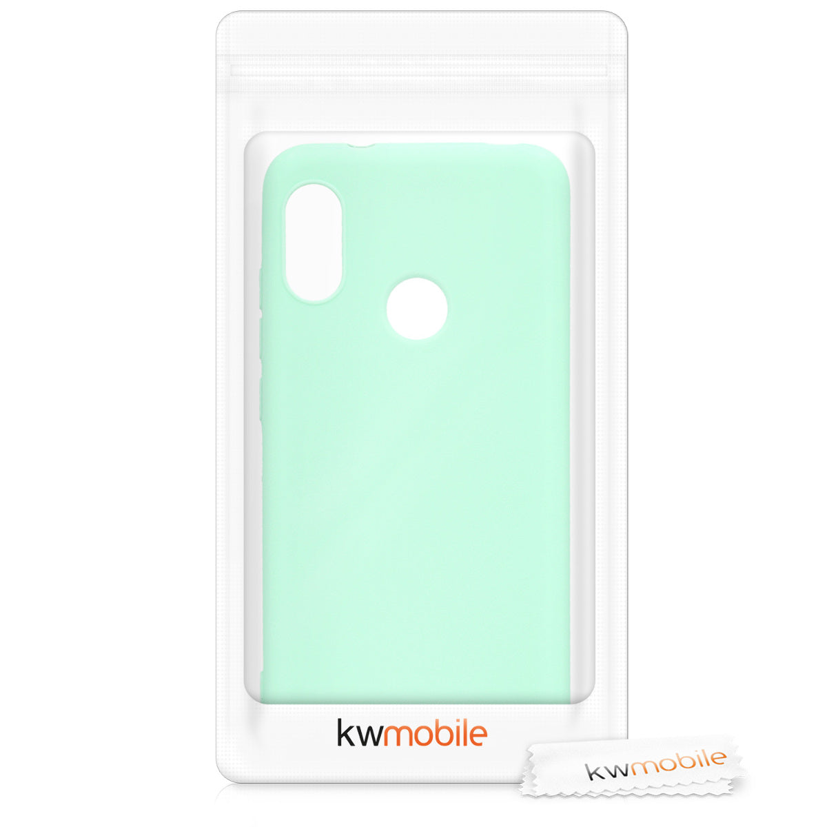 kwmobile Phone Case for Xiaomi Redmi 6 Pro / Mi A2 Lite - Wireless Charging - Protective Cover