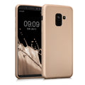 kwmobile Phone Case for Samsung Galaxy A8 (2018) Case - Metallic Shimmering Silicone Case - Protective Cover