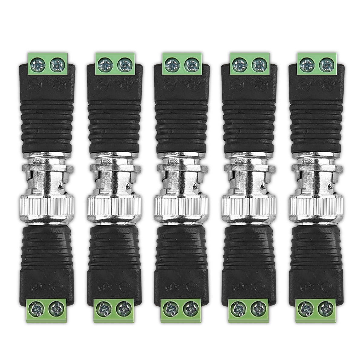 5x BNC plug