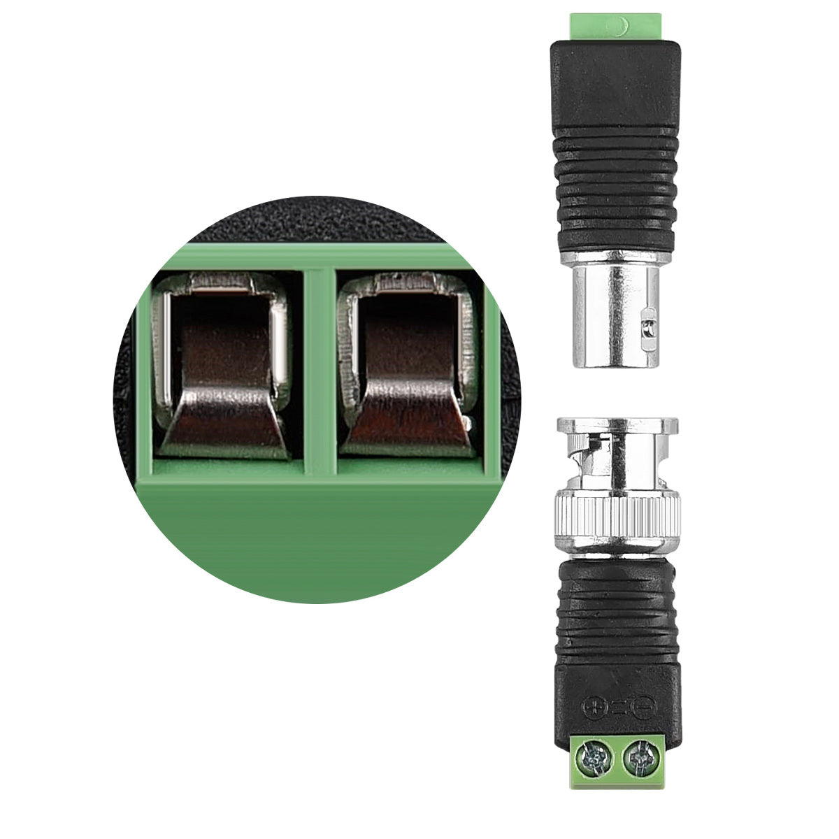 5x BNC plug