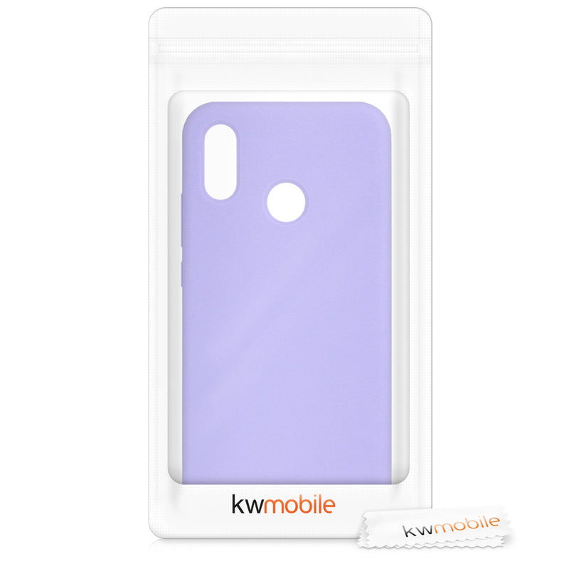 kwmobile Phone Case for Huawei P20 Lite - Silicone Case - Wireless Charging - Protective Cover